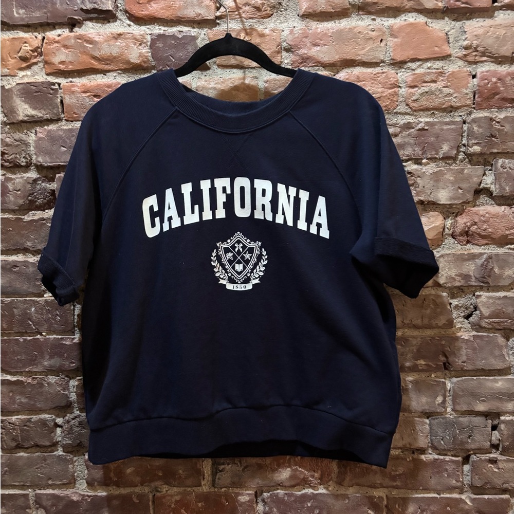 LC Lauren Conrad Women’s Navy Sweatshirt